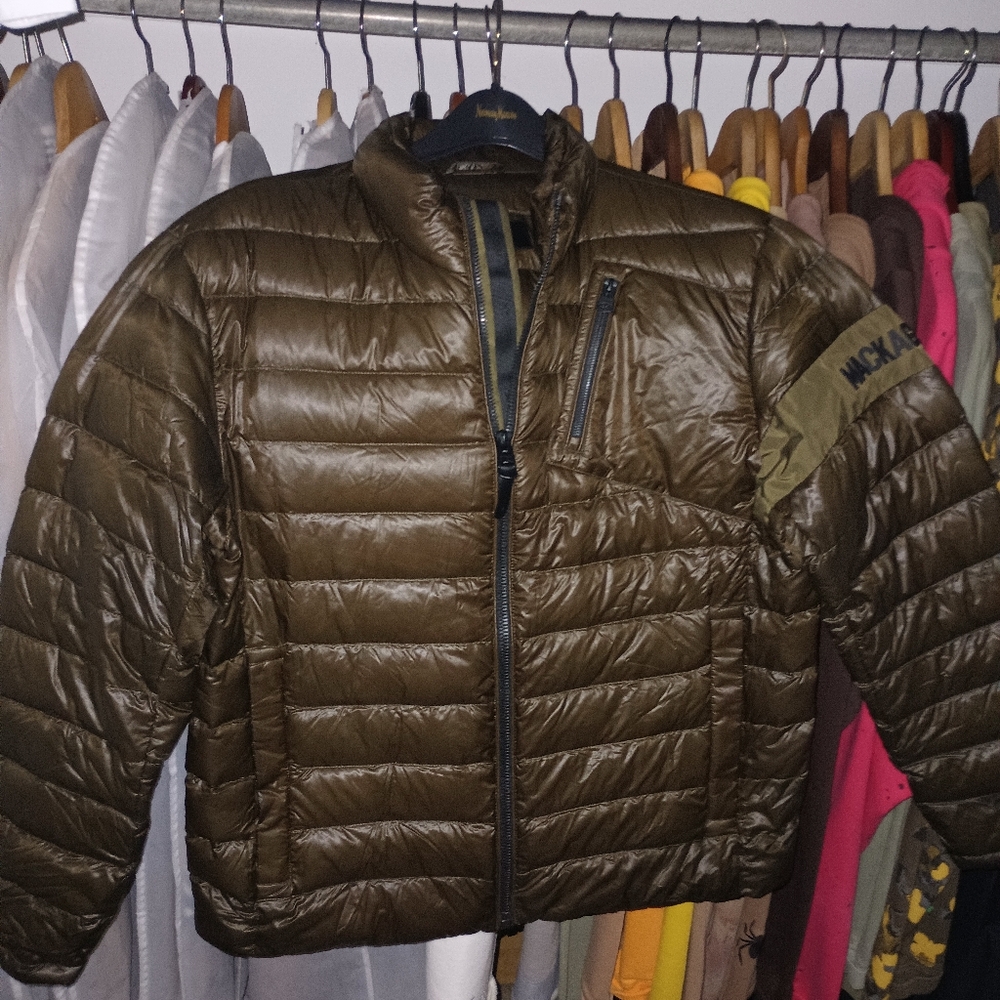 Mackage Puffer Jacket and Skull Cap